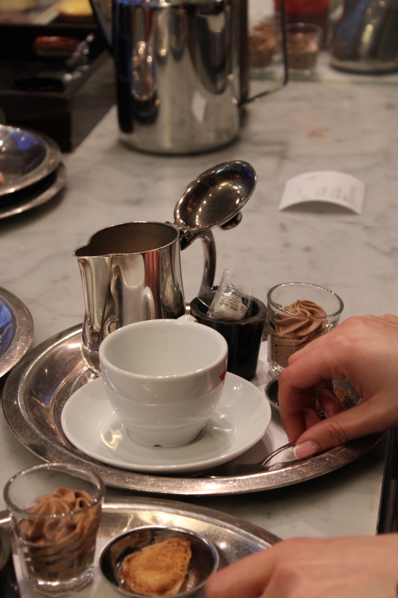 Koffiemoment bij Merveilleux